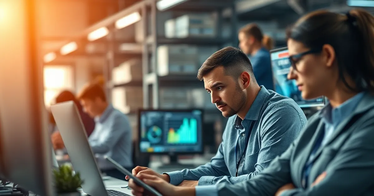Dashboard mostrando métricas M2C desbalanceadas con indicadores rojos en facturación comercial